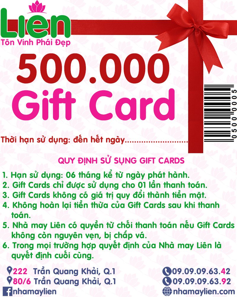 Phiếu quà tặng 500.000